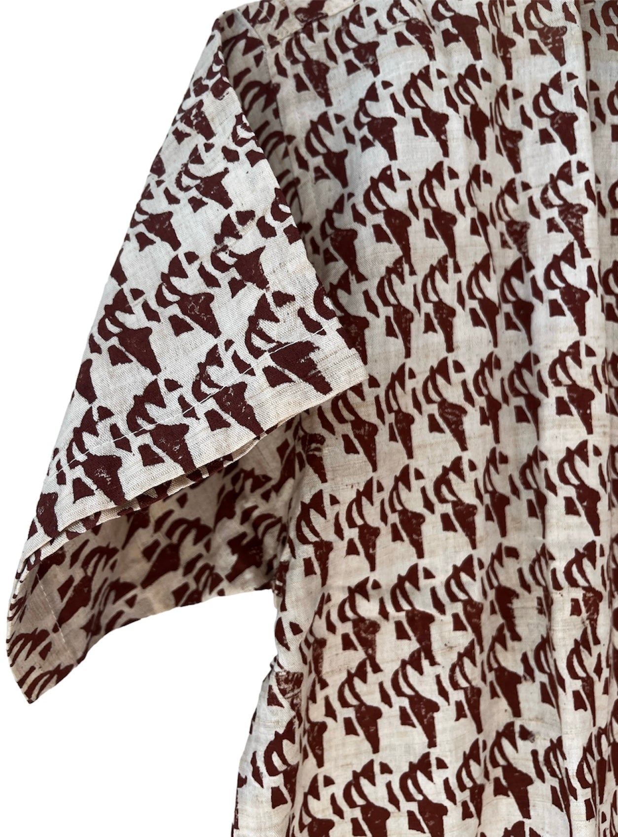 Batik Print Cotton (Khadi) Half Sleeve Shirt - Men’s