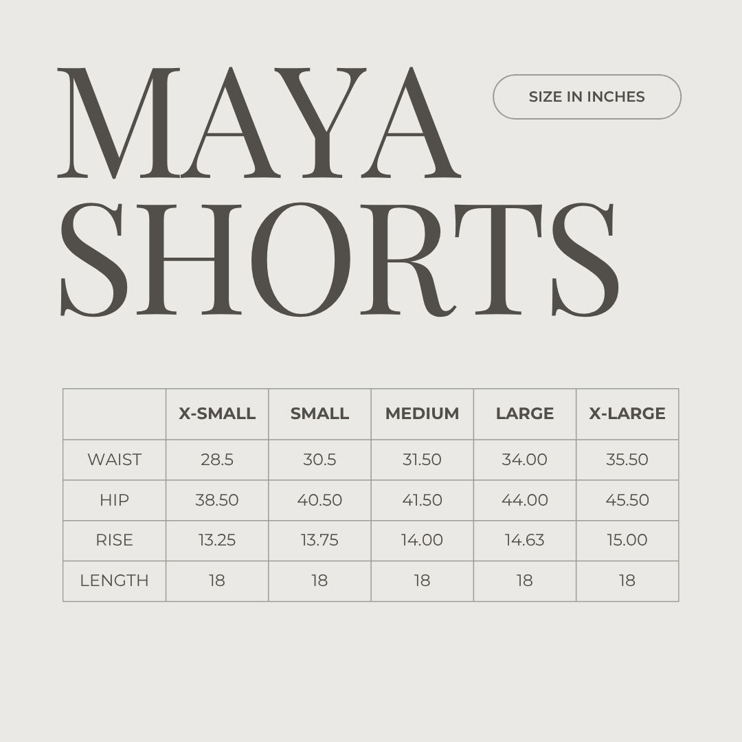 Maya Linen Shorts - Grey Green