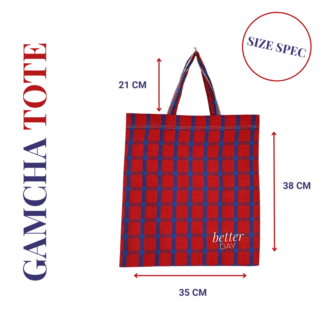Reusable Gamcha Tote Bags