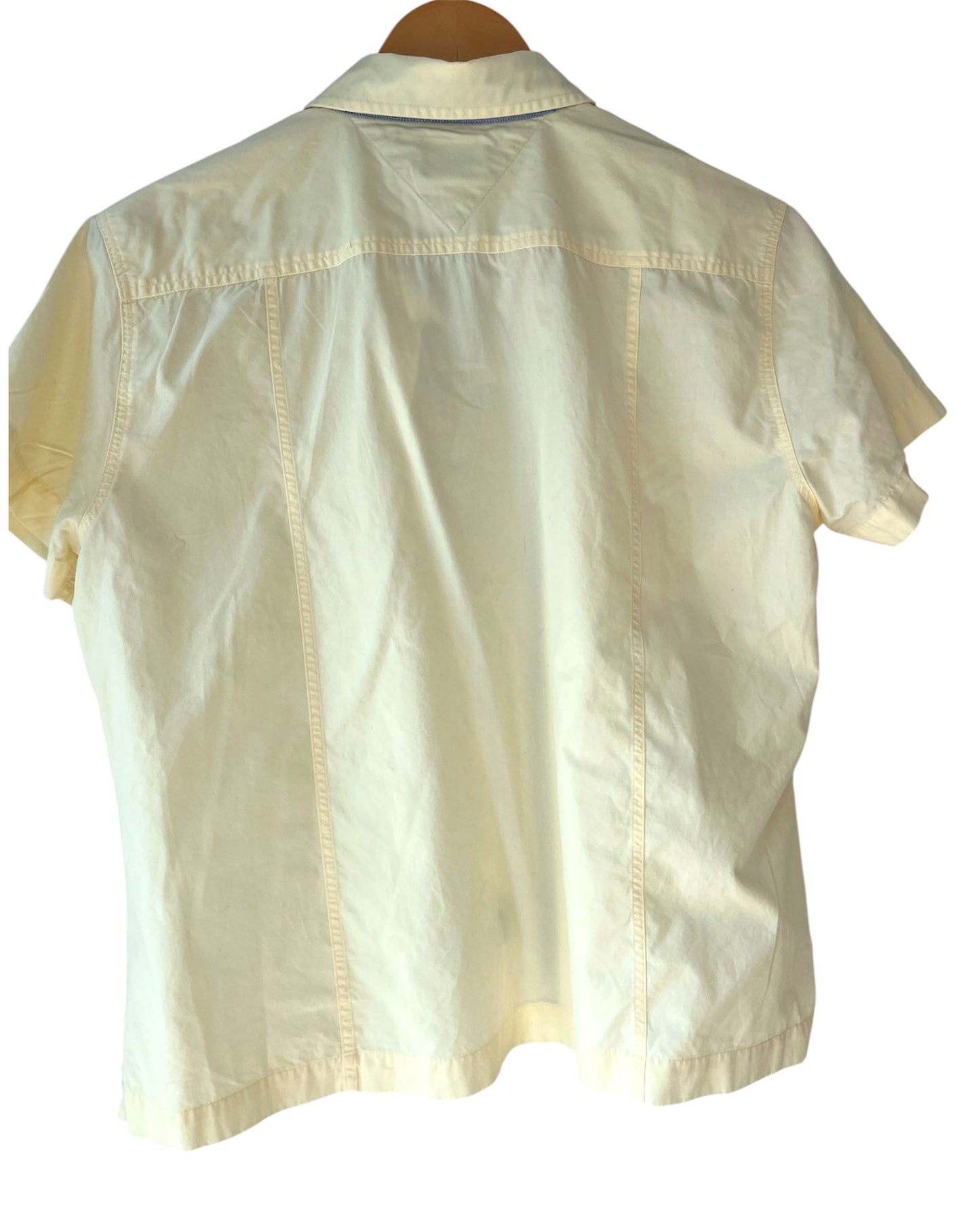 Tommy Hilfiger butter yellow button down