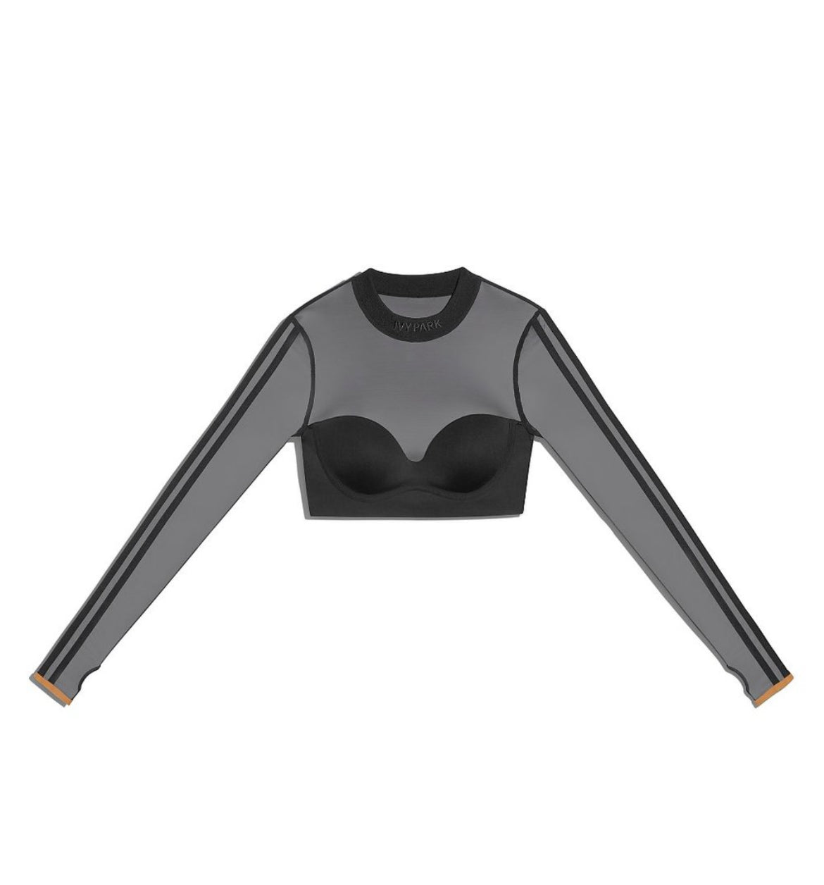 Adidas x Beyonce Ivy Park Mesh Crop Top - Black - Size M