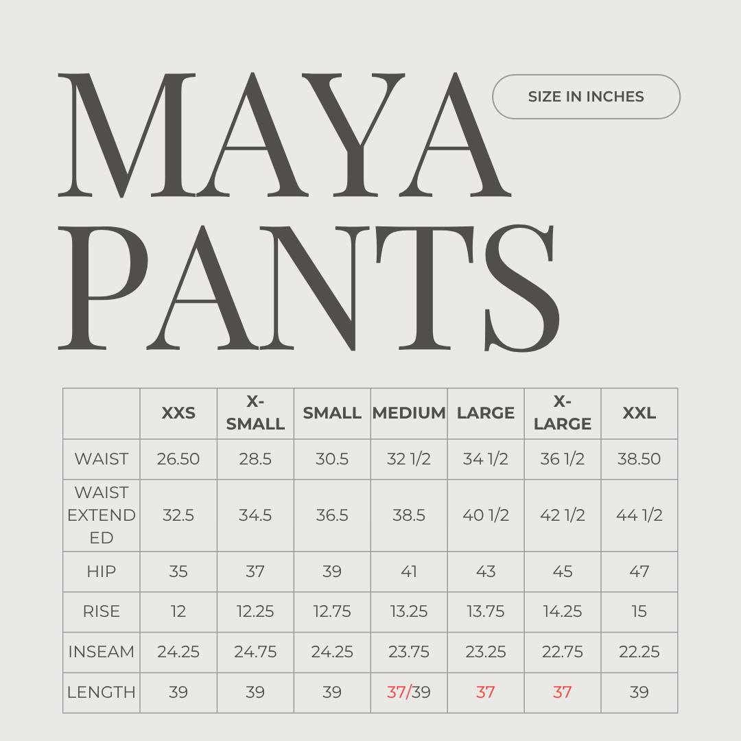 Maya Linen Pant - Stripe