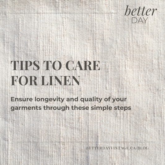 Tips to Care for Flax Linen - Wash and Care Instructions