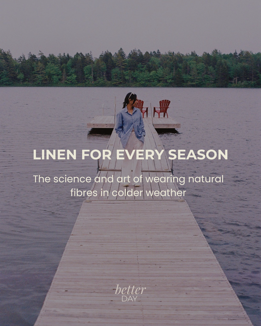 Restyling Linen as the weather gets colder