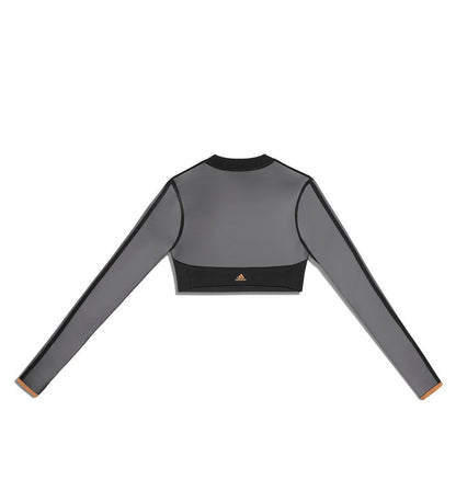 Adidas x Beyonce Ivy Park Mesh Crop Top - Black - Size M