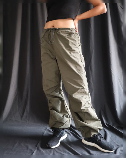 Noisy May Low Waisted Parachute Pants