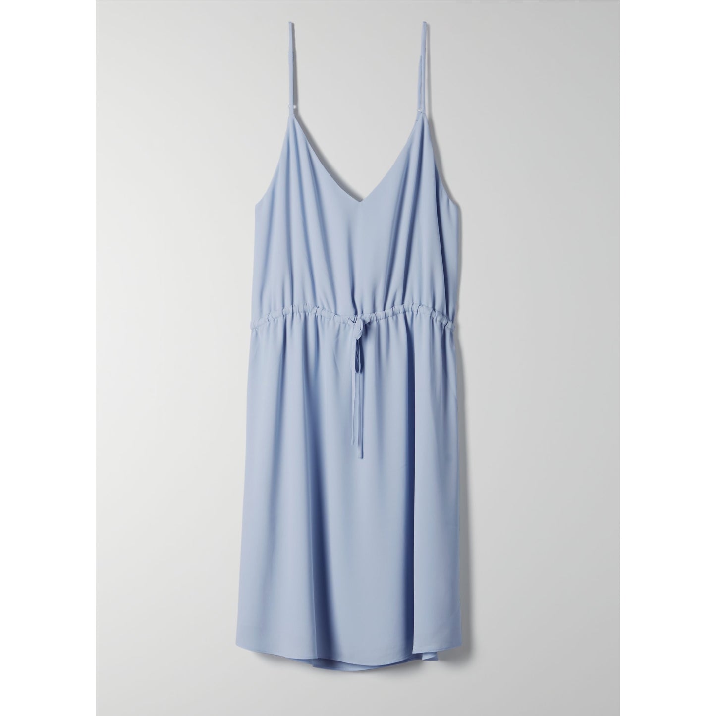 Aritzia Casimir Blue Fit n Flare Dress