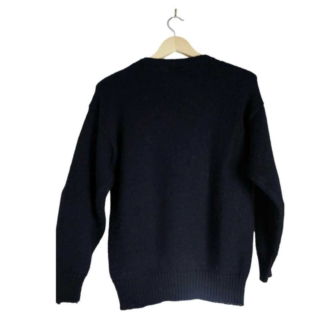 Vintage Women’s Festive Argyle Jumper