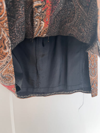 Vintage Della Spiga Made in Canada Blouse & Skirt Set