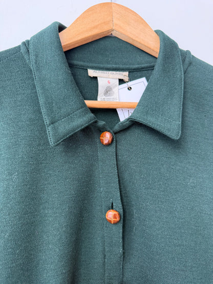 Vintage Alfred Sung Wool Sweater Dress