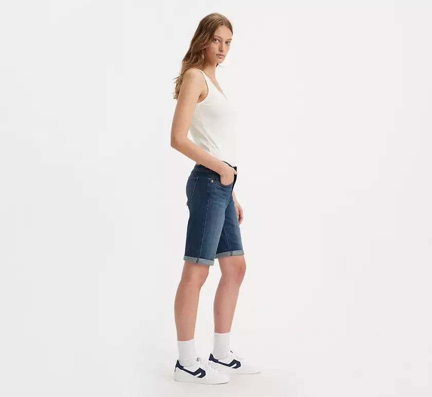 Levi’s Women’s Bermuda Shorts - Dark Wash