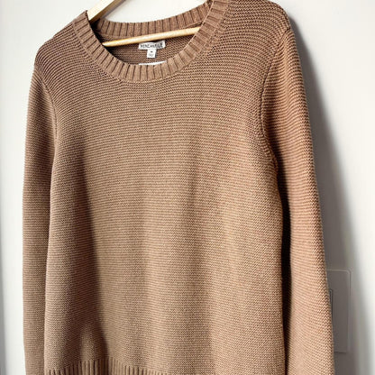 J Crew Mercantile Classic Waffle Knit Crewneck Sweater