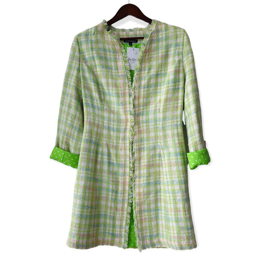 Mario Serrani Vintage 2-piece Tweed Blazer and Skirt set.