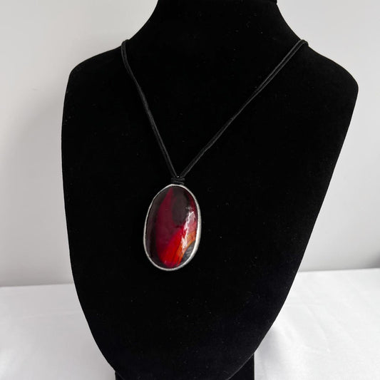 Red Agate Gemstone Pendant