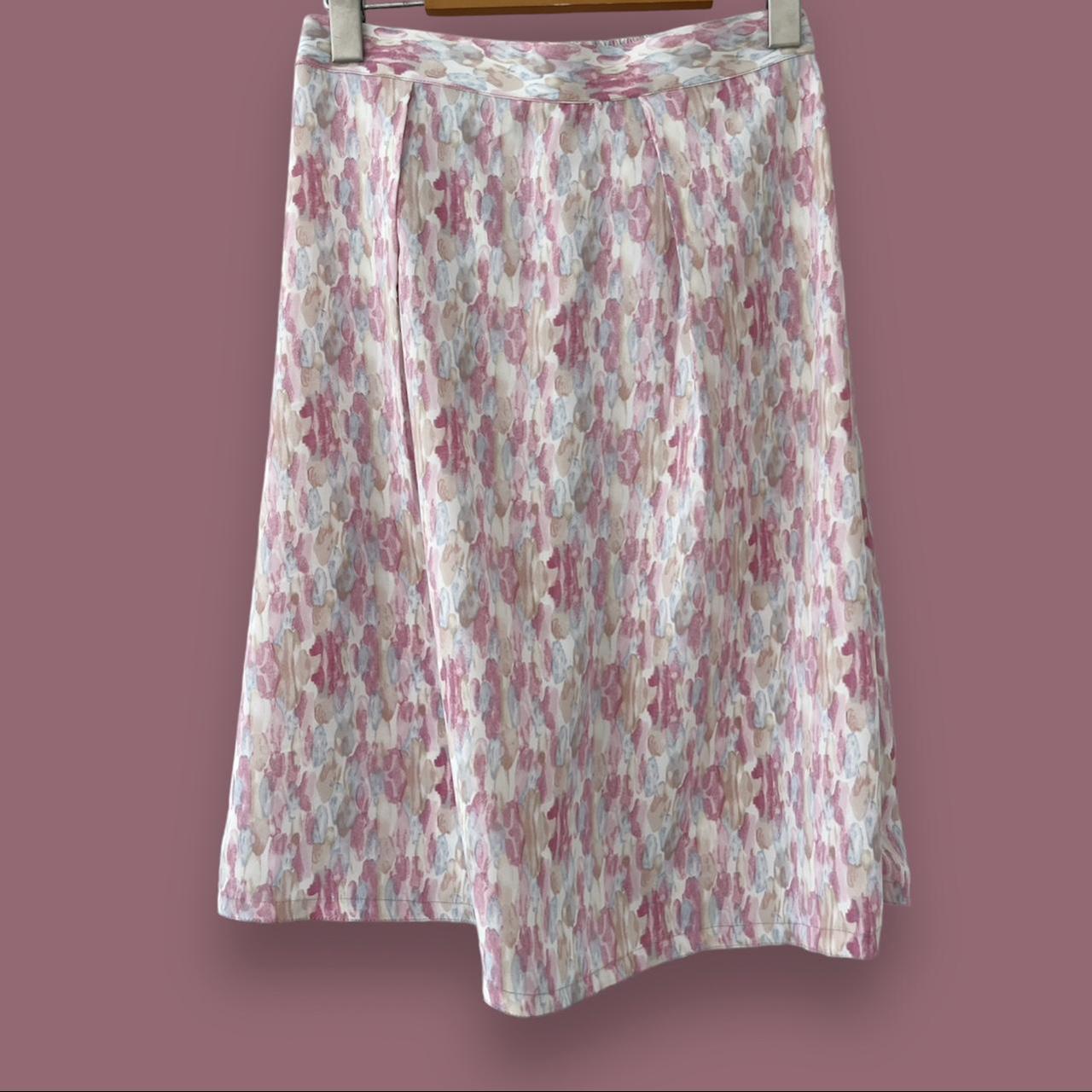 Silk Charmeuse Pleated A-line Skirt - Better Day Label