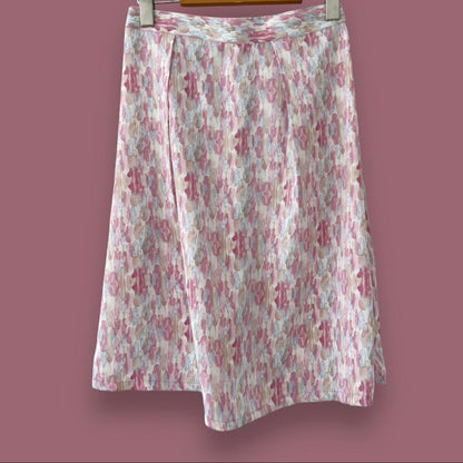 Silk Charmeuse Pleated A-line Skirt - Better Day Label