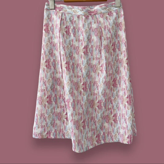 Silk Charmeuse Pleated A-line Skirt - Better Day Label