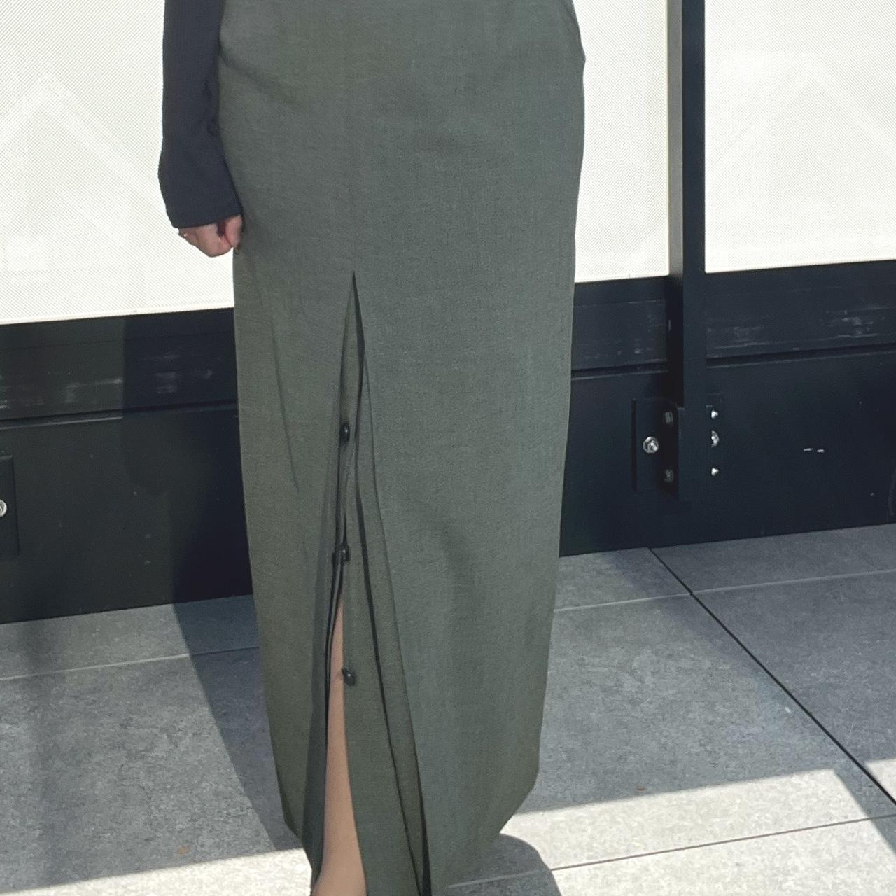 Vintage Frank Eden Front Split Maxi Skirt