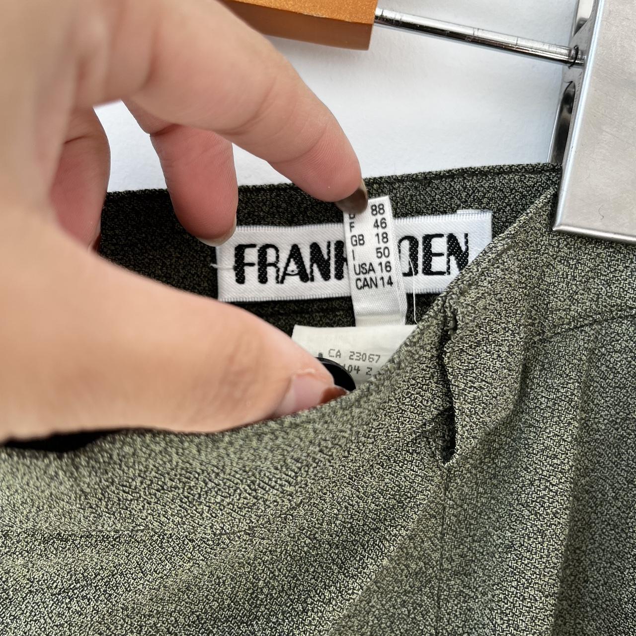 Vintage Frank Eden Front Split Maxi Skirt
