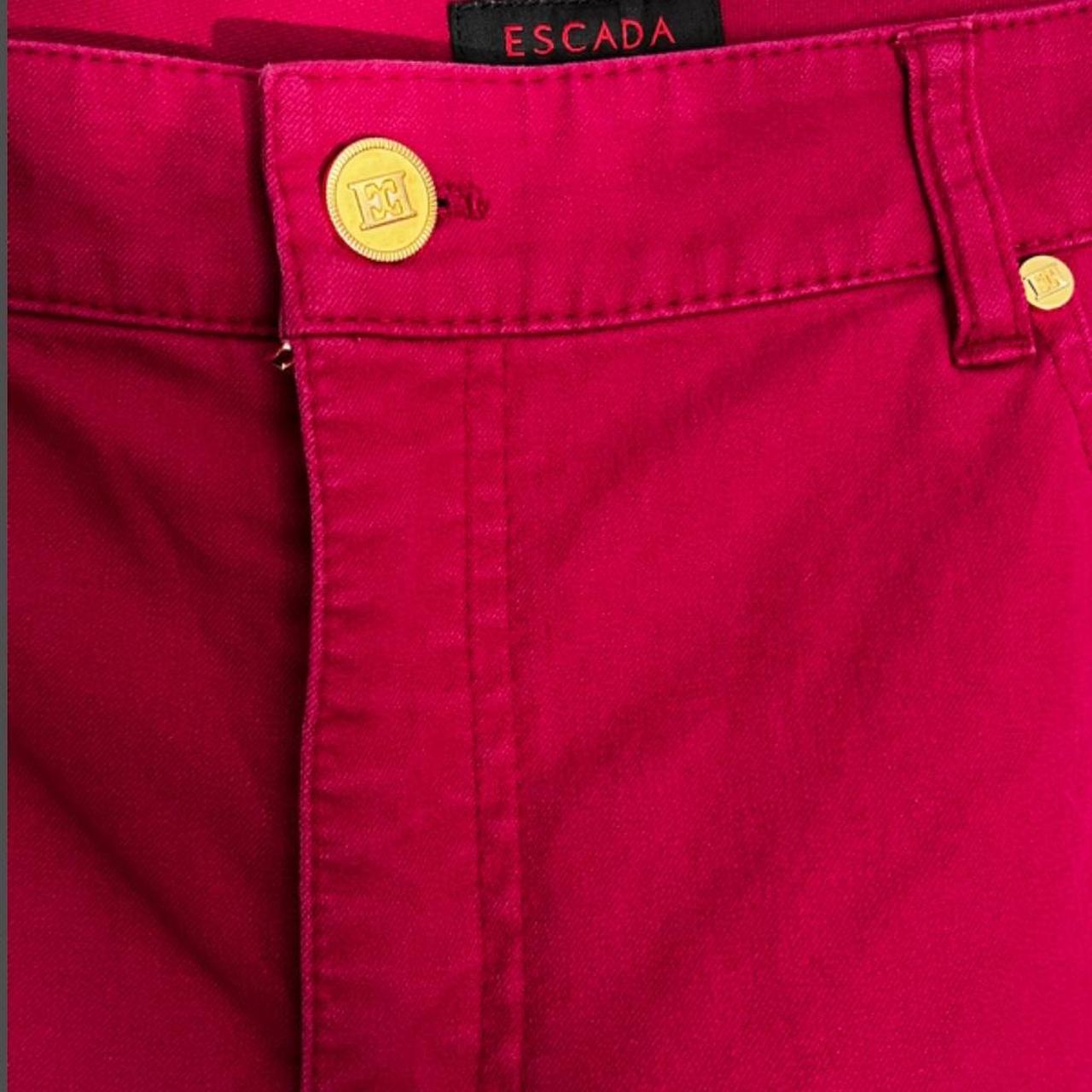 Escada Hot Pink Pants - XL