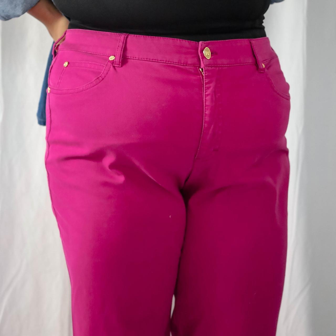 Escada Hot Pink Pants - XL